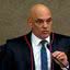 O despacho do ministro Alexandre de Moraes foi assinado após pedido da PGR, visando segurança institucional e remoção de acampamento. - Reprodução