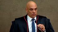 O despacho do ministro Alexandre de Moraes foi assinado após pedido da PGR, visando segurança institucional e remoção de acampamento. - Reprodução