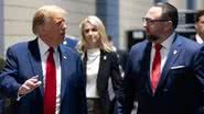 Jason Miller, conselheiro de Trump, promete lutar pela liberdade de Jair Bolsonaro, atualmente em prisão domiciliar no Brasil. - Divulgação