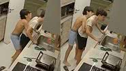 A rápida ação de Silas em aplicar a manobra Heimlich foi fundamental para evitar uma tragédia entre os primos em Fortaleza. - Divulgação