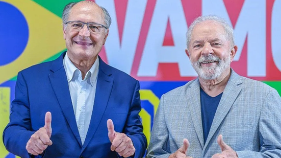 Geraldo Alckmin, vice-presidente da República, e o Presidente Lula - Ricardo Stuckert / PR