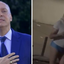 O vídeo em que o pastor aparece usando roupas íntimas femininas foi feito nas proximidades de um bar em Goiânia - Reprodução