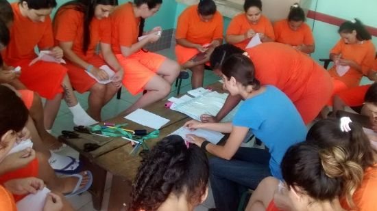 Jucilene, presa desde 8 de janeiro, passou por atendimento médico após ser agredida por outras detentas em sua cela. - Divulgação