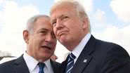 O primeiro-ministro de Israel, Benjamin Netanyahu, indicou Donald Trump ao Prêmio Nobel da Paz, mas a candidatura não será analisada este ano. - Divulgação