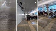 Com a COP30 se aproximando, o aeroporto de Belém é criticado por alagamentos e problemas de infraestrutura, afetando a imagem do evento. - Divulgação