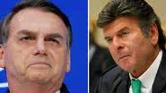 Fux questiona a relação entre a reunião de Bolsonaro com embaixadores e os atos de 8 de janeiro, sinalizando divergências. - Divulgação