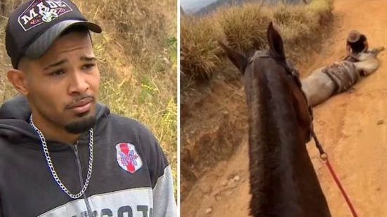 Andrey Guilherme Nogueira de Queiroz, de 21 anos, confessou ter mutilado um cavalo sob efeito de álcool, chocando a internet. - Divulgação