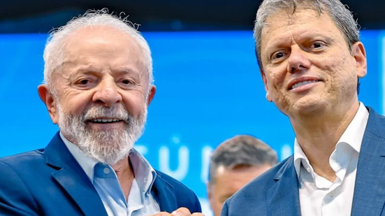 Lula e Tarcísio - Ricardo Stuckert / PR