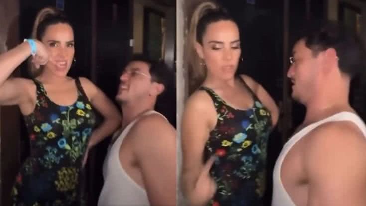Após rumores de reconciliação com Dado Dolabella, Wanessa Camargo é vista em clima de romance com o ator Allan Souza Lima. - Divulgação