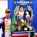 Com 156 pontos, Rafael Câmara se destaca na Fórmula 3 e garante o título após vitória na Hungria, superando concorrentes fortes. - Reprodução/Fórmula 3