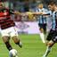 A partida foi marcada pela forte defesa do Grêmio, que conseguiu segurar o ataque flamenguista e garantir um ponto importante. - Reprodução