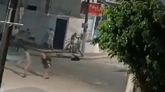 Torcedor do ABC morreu baleado durante confronto na Praça dos Gringos, em Ponta Negra - Reprodução