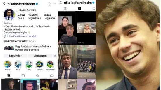 Nikolas Ferreira utiliza estratégias certeiras para viralizar seus conteúdos, adaptando-se aos formatos das plataformas digitais. - Divulgação