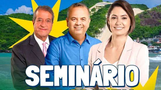 Rota 22 traz Michelle Bolsonaro e Valdemar Costa Neto à Natal neste sábado (16) - Reprodução
