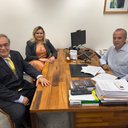 Álvaro Dias e Rogério Marinho reforçam alinhamento em Brasília - Reprodução