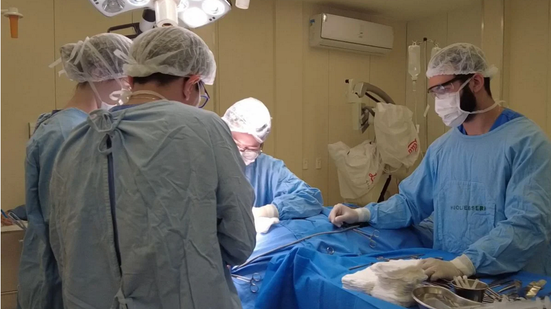 [VÍDEO] Procedimento de reconstrução facial em vítima de agressão é detalhado por equipe médica em Natal - Divulgação/Huol