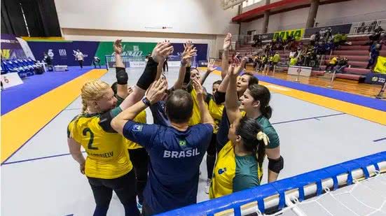 Brasil decide título das Américas no goalball nesta terça-feira - Reprodução