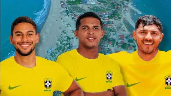 Seleção Brasileira de Beach Soccer terá reforço de três atletas do RN - Reprodução