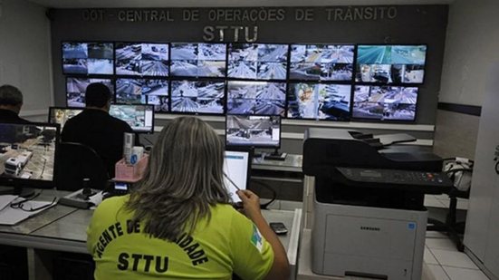 Sistema de videomonitoramento da STTU ficará indisponível até segunda (25) - Reprodução