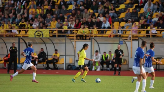 Potiguar Lidiane Ribeiro estreia com gol na Champions League Feminina - Reprodução