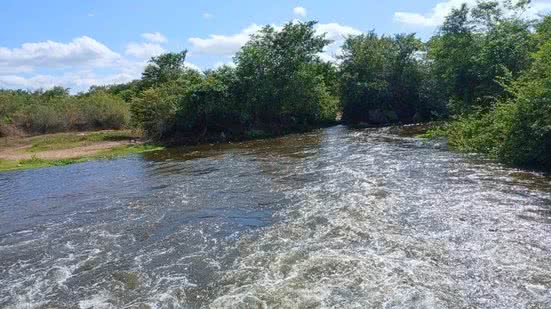 Água do São Francisco avança no Rio Piranhas rumo ao Rio Grande do Norte - Divulgação/MIDR