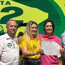 Jussara Sales é empossada presidente estadual do PL Mulher durante evento do Rota 22 em Natal - Simone Santos