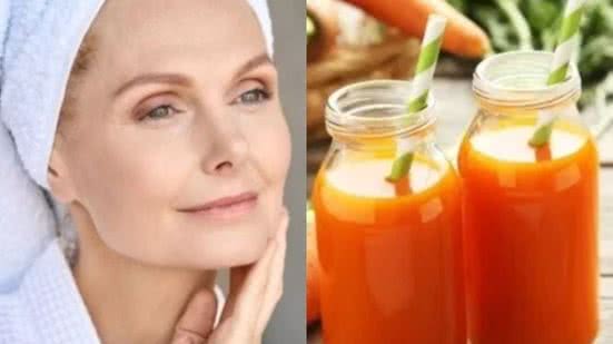 Descubra o suco que ajuda a estimular o colágeno e combater rugas - Reprodução