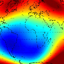 Anomalia Magnética do Atlântico Sul influencia a operação de satélites - Reprodução
