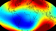 Anomalia Magnética do Atlântico Sul influencia a operação de satélites - Reprodução