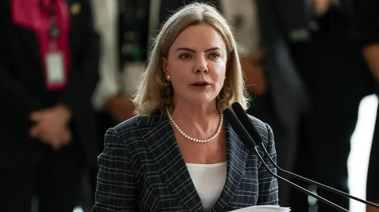 Ministra da Secretaria de Relações Institucionais, Gleisi Hoffmann - José Cruz / Agência Brasil