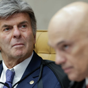Alexandre de Moraes estava prestes a iniciar a análise das questões preliminares levantadas pelas defesas dos réus da trama quando foi interrompido por Fux - Felipe Sampaio/STF