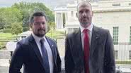 Paulo Figueiredo e Eduardo Bolsonaro - Reprodução/redes sociais