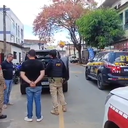 Com a ajuda da Polícia Rodoviária Federal (PRF), dois investigados foram capturados na cidade de Queimadas, na Paraíba - Divulgação/Polícia Civil do RN