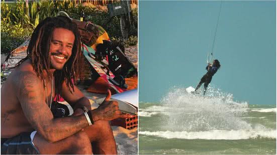 Atleta de kitesurf morre durante competição em praia de Camocim, no Ceará