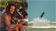 Atleta de kitesurf morre durante competição em praia de Camocim, no Ceará