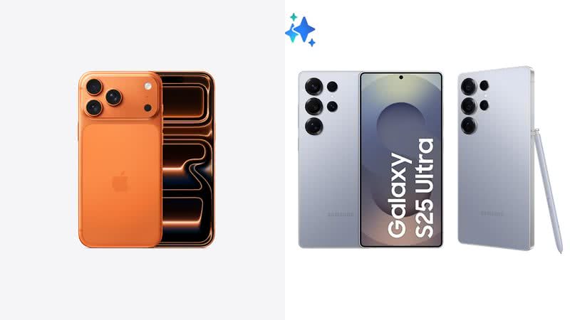 Divulgação: Apple | Samsung