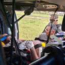 Homem ferido foi embarcado no helicóptero Potiguar 02 - SESED/RN