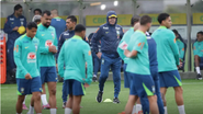 Brasil inicia preparação para jogo contra o Chile - Reprodução