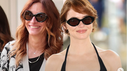 Emma Stone e Julia Roberts brilham com acessórios brasileiros no Festival de Cinema de Veneza - Reprodução