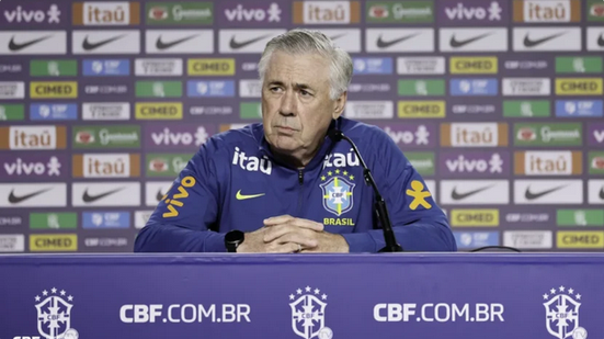 Ancelotti confirma ausência de Neymar na Seleção por opção técnica - Reprodução