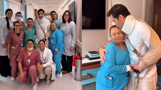 [VÍDEO] Ex-deputado Rafael Motta deixa UTI e compartilha agradecimento nas redes sociais - Reprodução