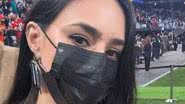 Após aparecer com máscara em evento, Bruna Biancardi explica como uma simples espinha evoluiu para uma infecção grave - Reprodução