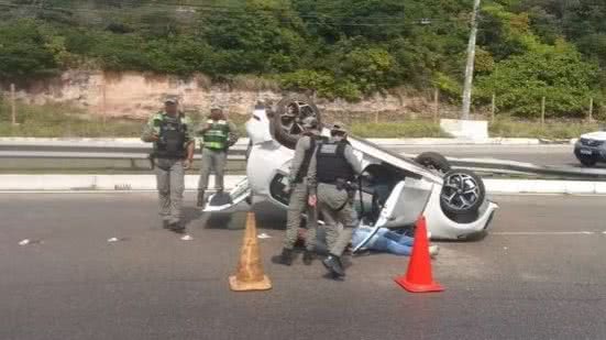 Acidente ocorreu na manhã deste sábado - CPRE