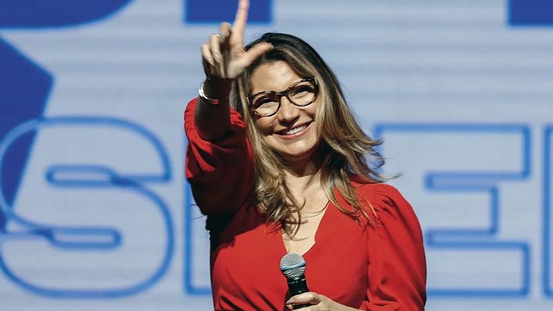 A primeira-dama se posiciona contra ataques a Lula - Reprodução