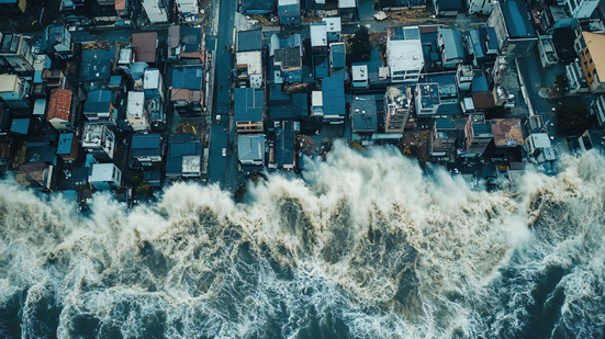 Aumento do nível do mar - Reprodução/ Freepik