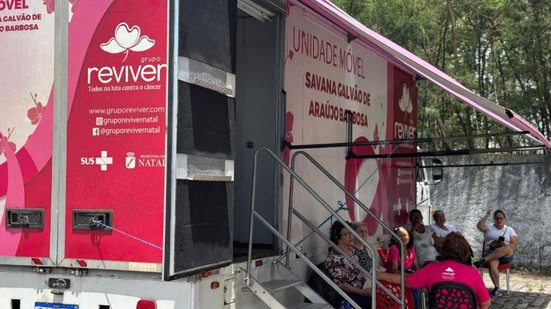 Além da unidade móvel do Grupo Reviver, a Prefeitura do Natal disponibiliza também mamografias gratuitas durante todo o ano em outros prestadores credenciados - SMS