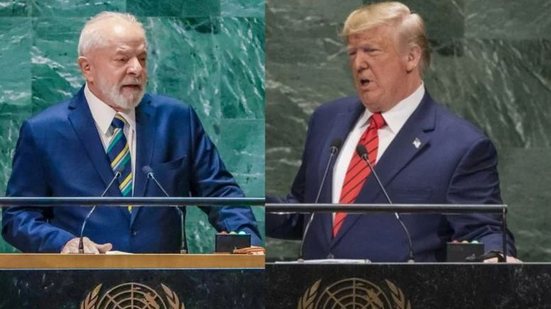 Lula e Donald Trump - Reprodução/Ricardo Stuckert e ONU
