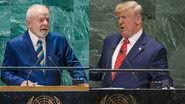 Lula e Donald Trump - Reprodução/Ricardo Stuckert e ONU