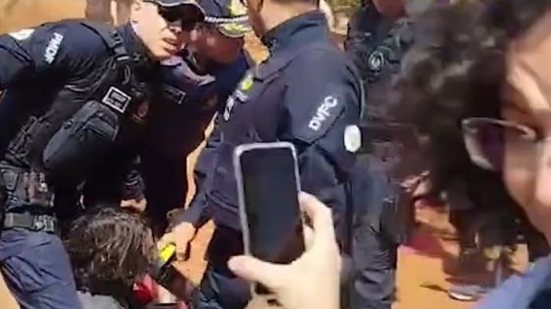 Por meio de sua assessoria, a PM informou que a ocorrência está sendo apurada de maneira interna - Reprodução/Internet
