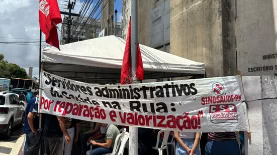 Entre as principais demandas apresentadas pelos servidores estão: o pagamento da gratificação; a redução da carga horária; e a remuneração das horas extras trabalhadas - Divulgação/Sindsaúde/RN